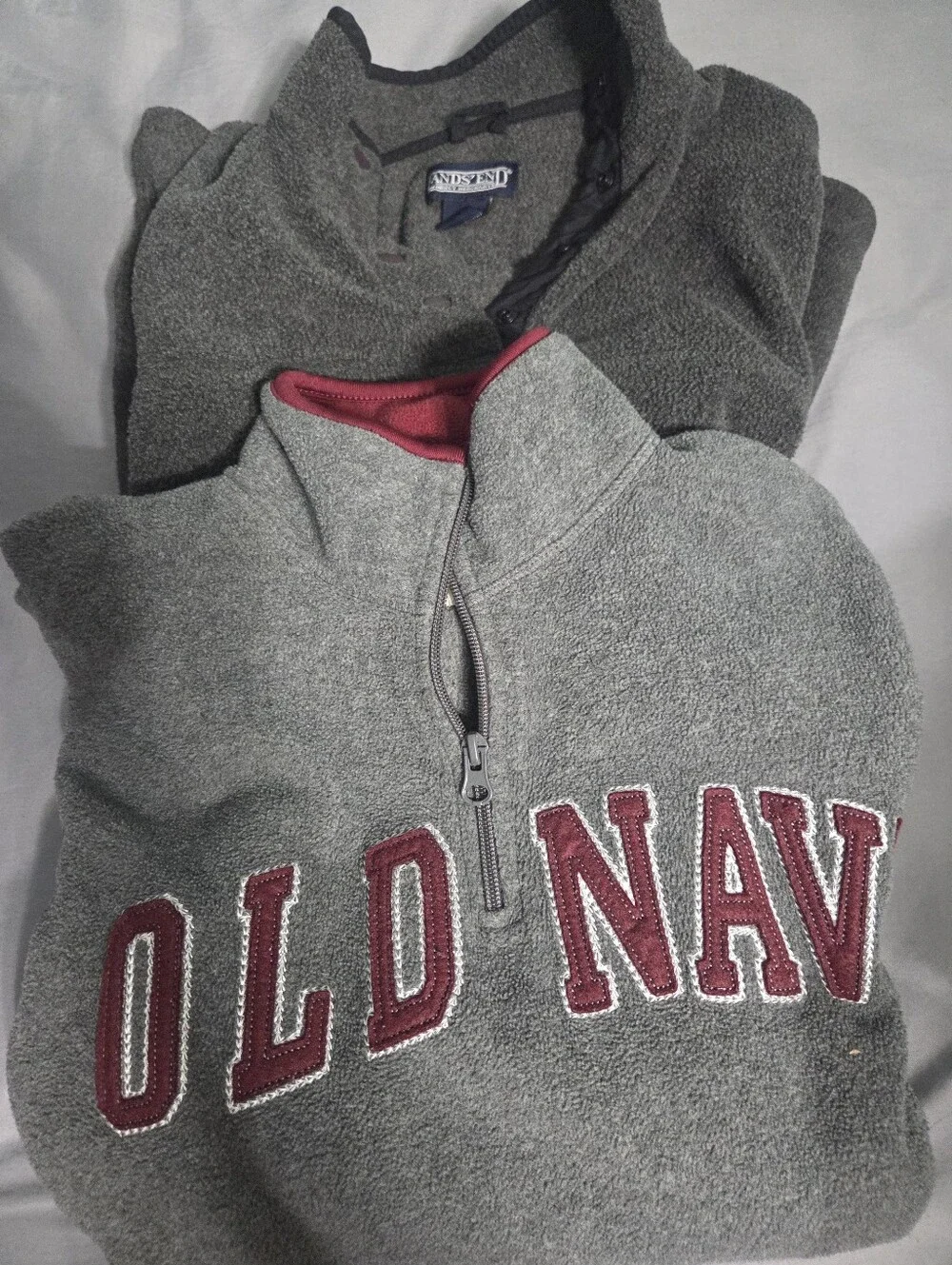 OLD NAVY Quarter Zip Fleece Sweater Size XL Boys